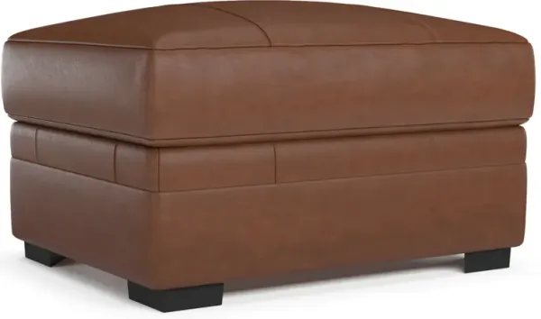 Winston Foam Comfort Ottoman - Bruno Canyon