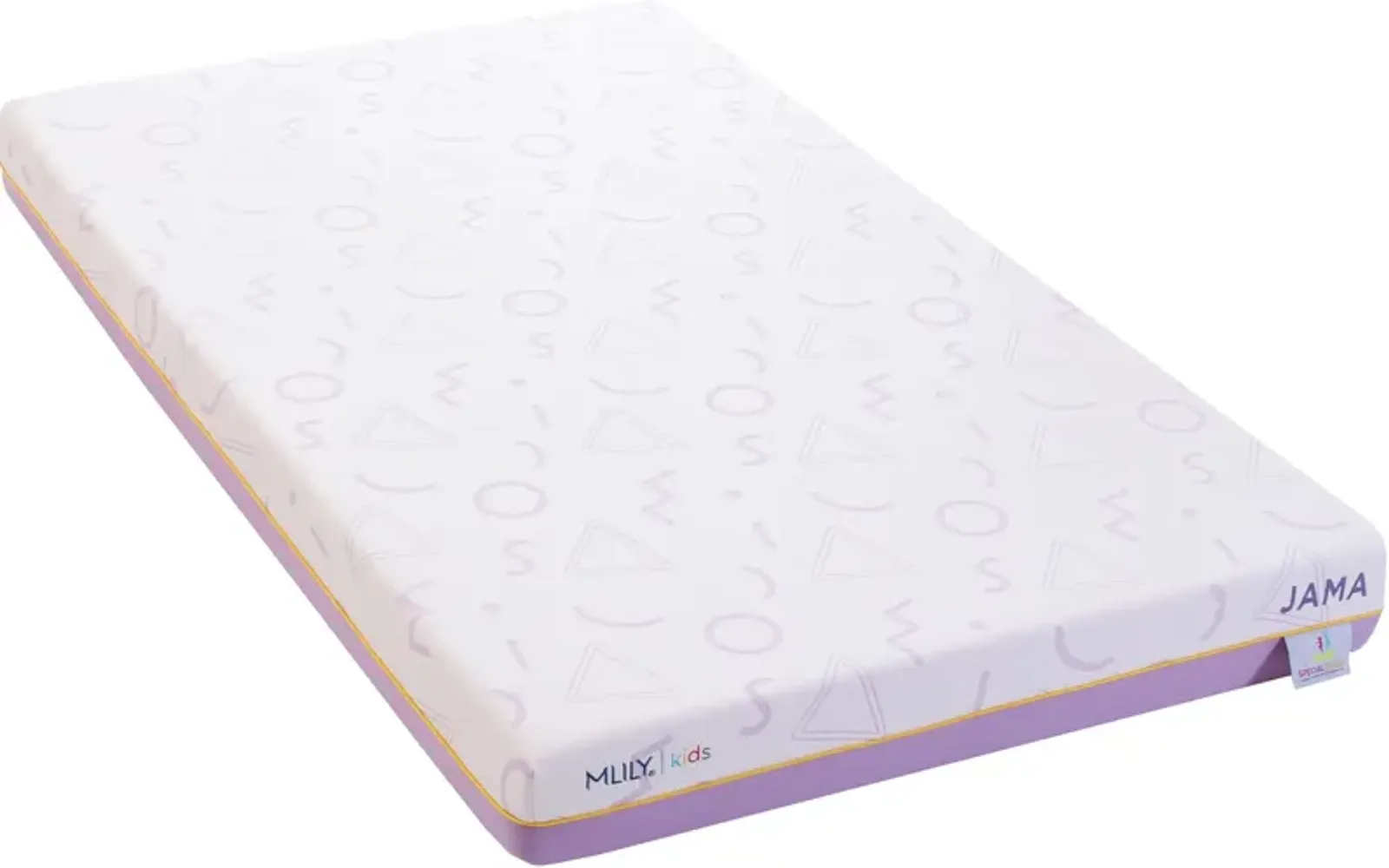 Adaptive Foam and Gel Memory Foam 7" Twin Mattress in a Box - Purple