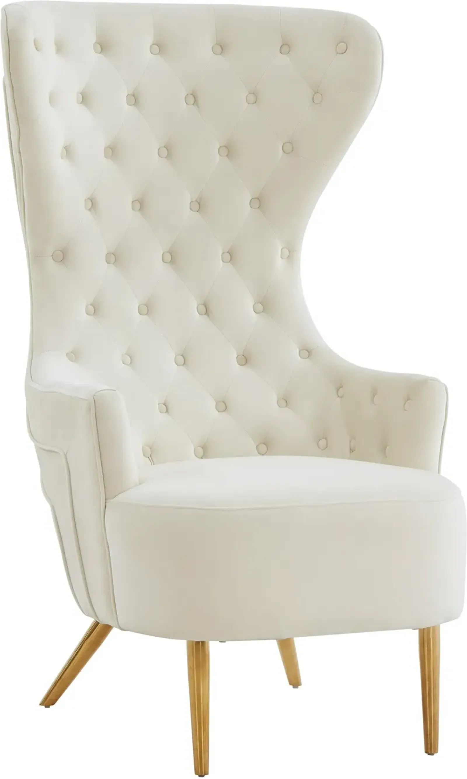 Luis Accent Chair - Cream