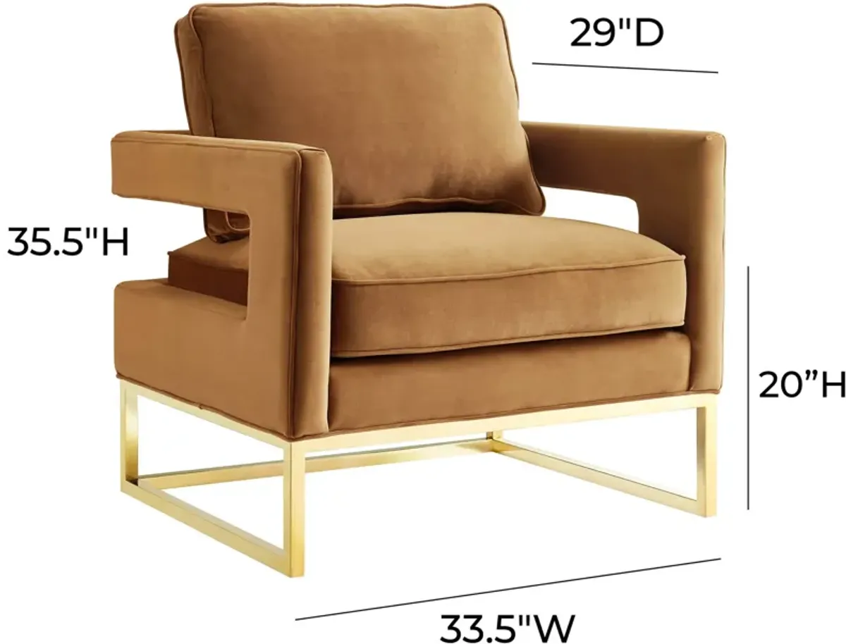 Mellissa Accent Chair - Gold
