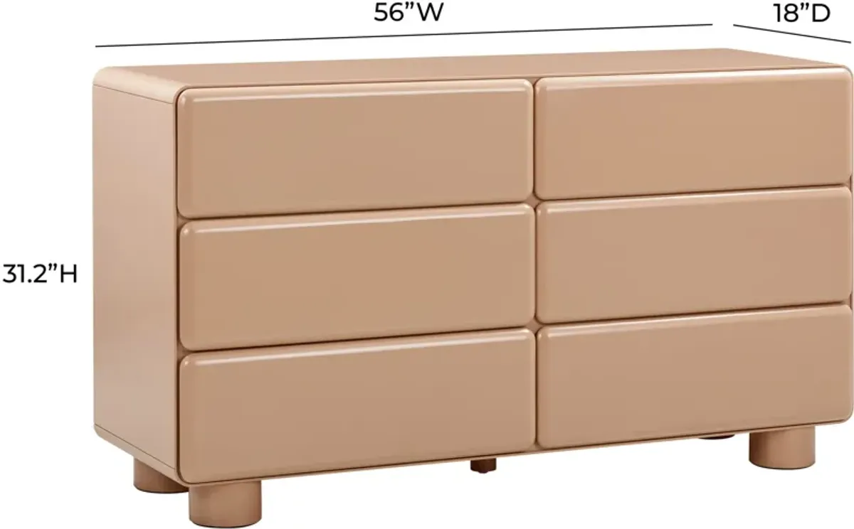 Tischa Dresser - Taupe