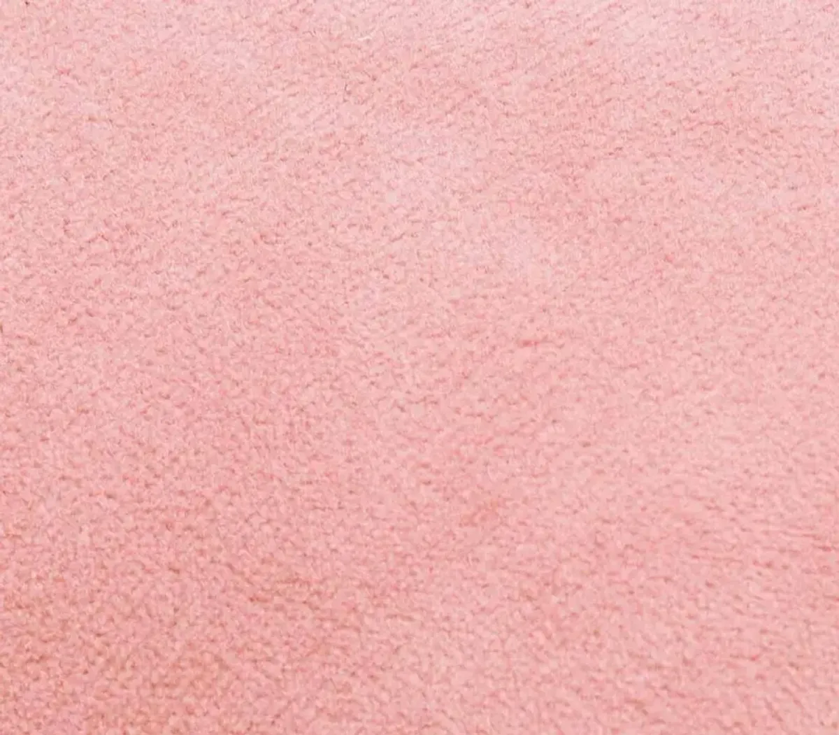 Zirconia Ottoman - Rose Pink Velvet