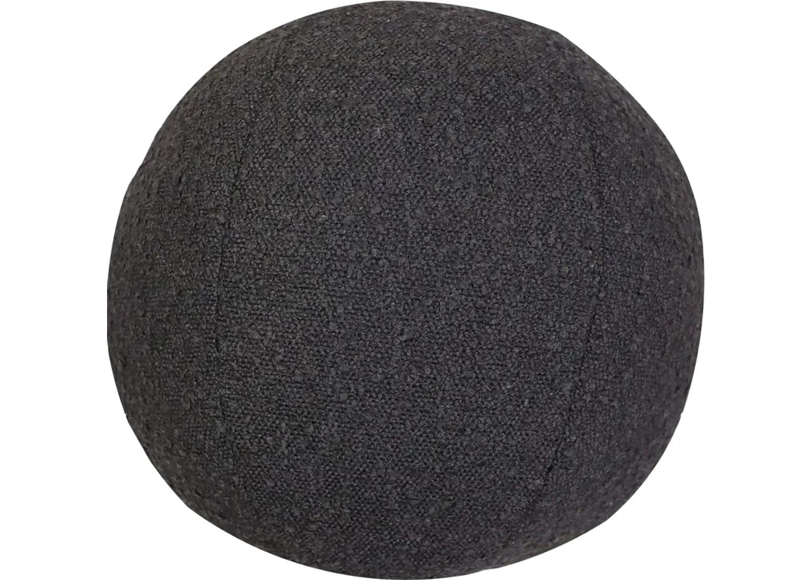 Rafa 14" Accent Pillow - Black Boucle