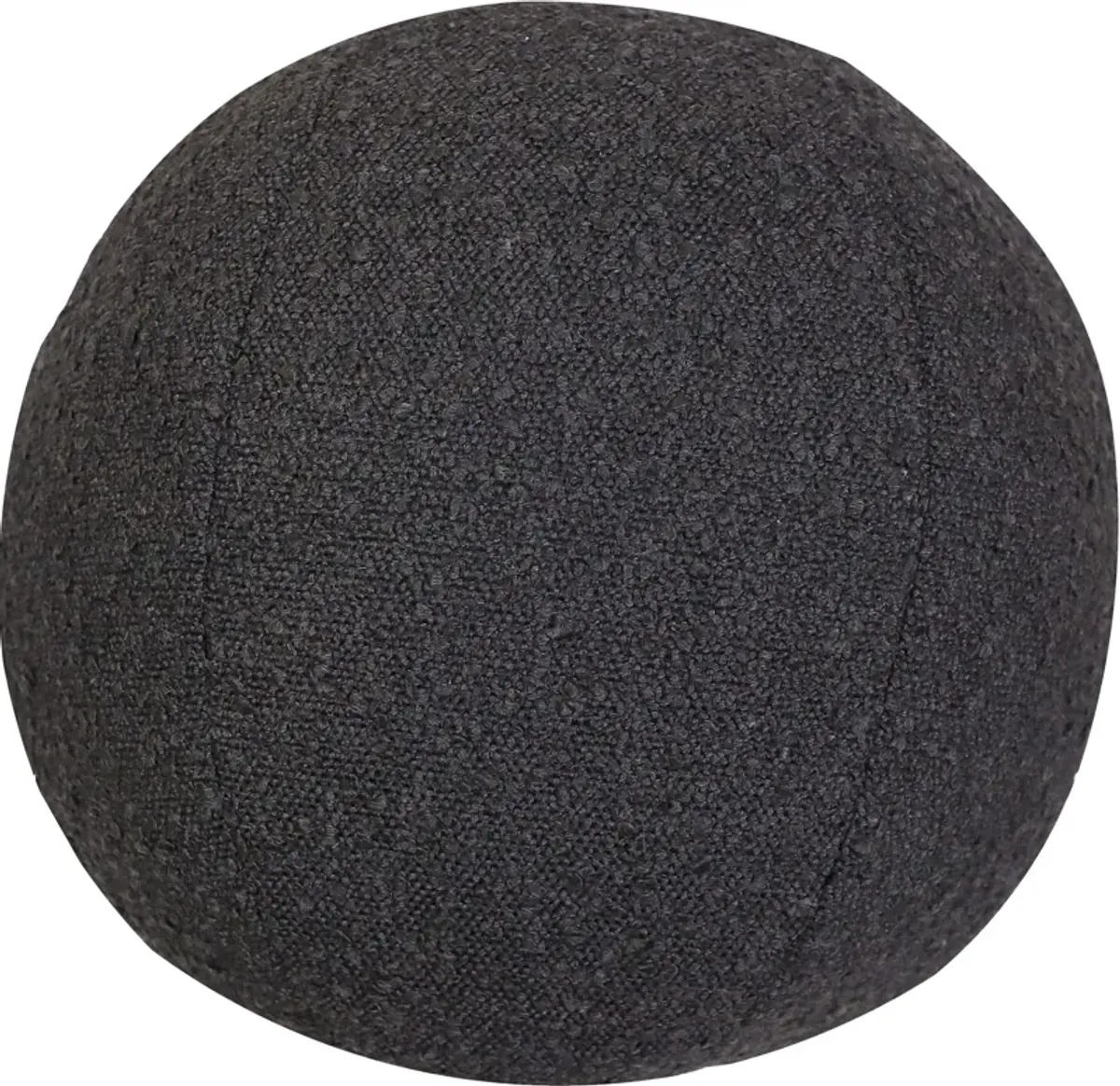 Rafa 14" Accent Pillow - Black Boucle