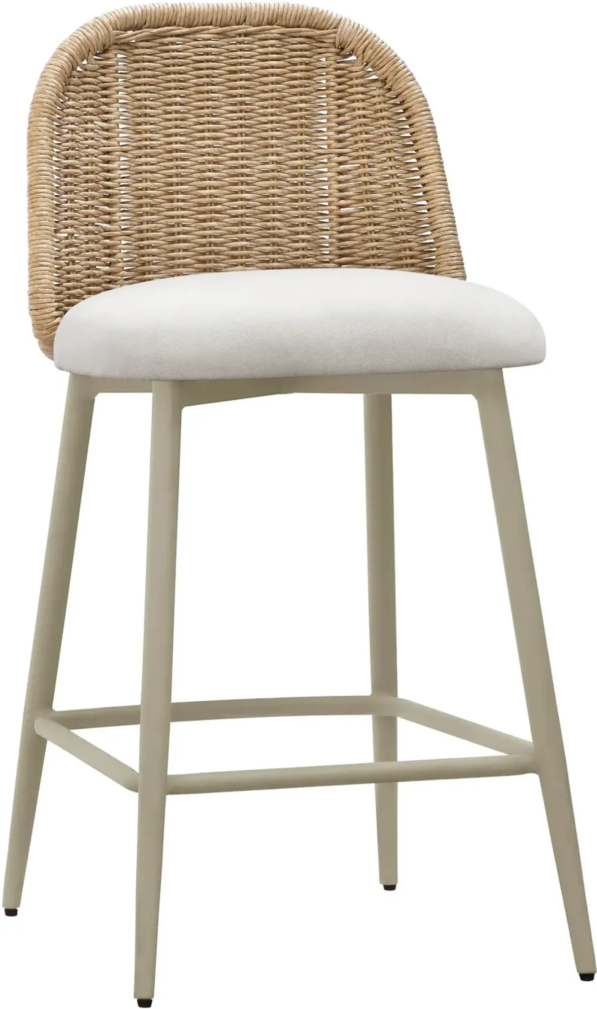 Shorefront Outdoor Counter-Height Stool