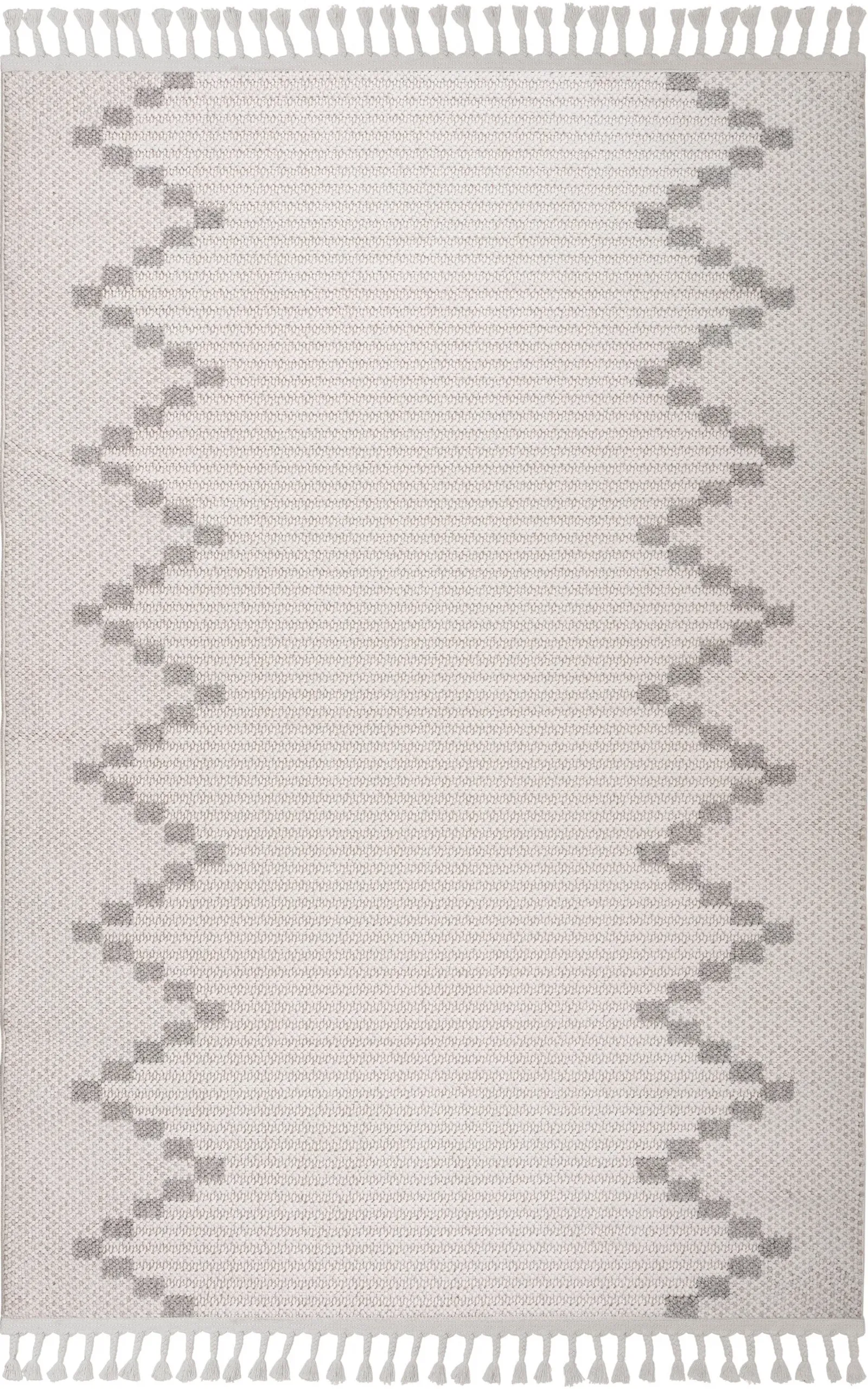 Fern 8' x 10' Area Rug - White/Gray