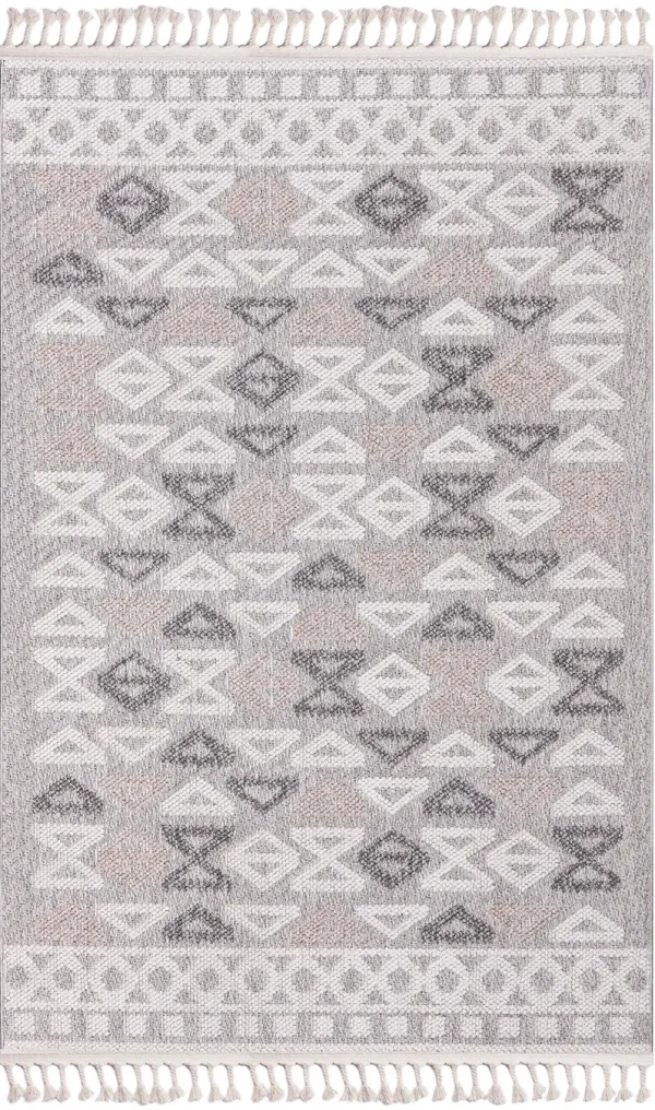 Austen 5' x 8' Area Rug - Beige/Gray
