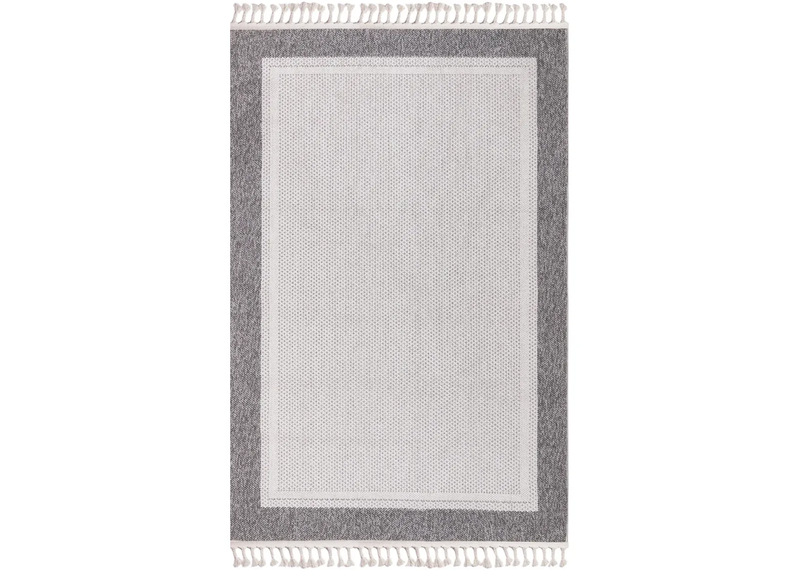 Linden 5' x 8' Area Rug - Gray/Beige