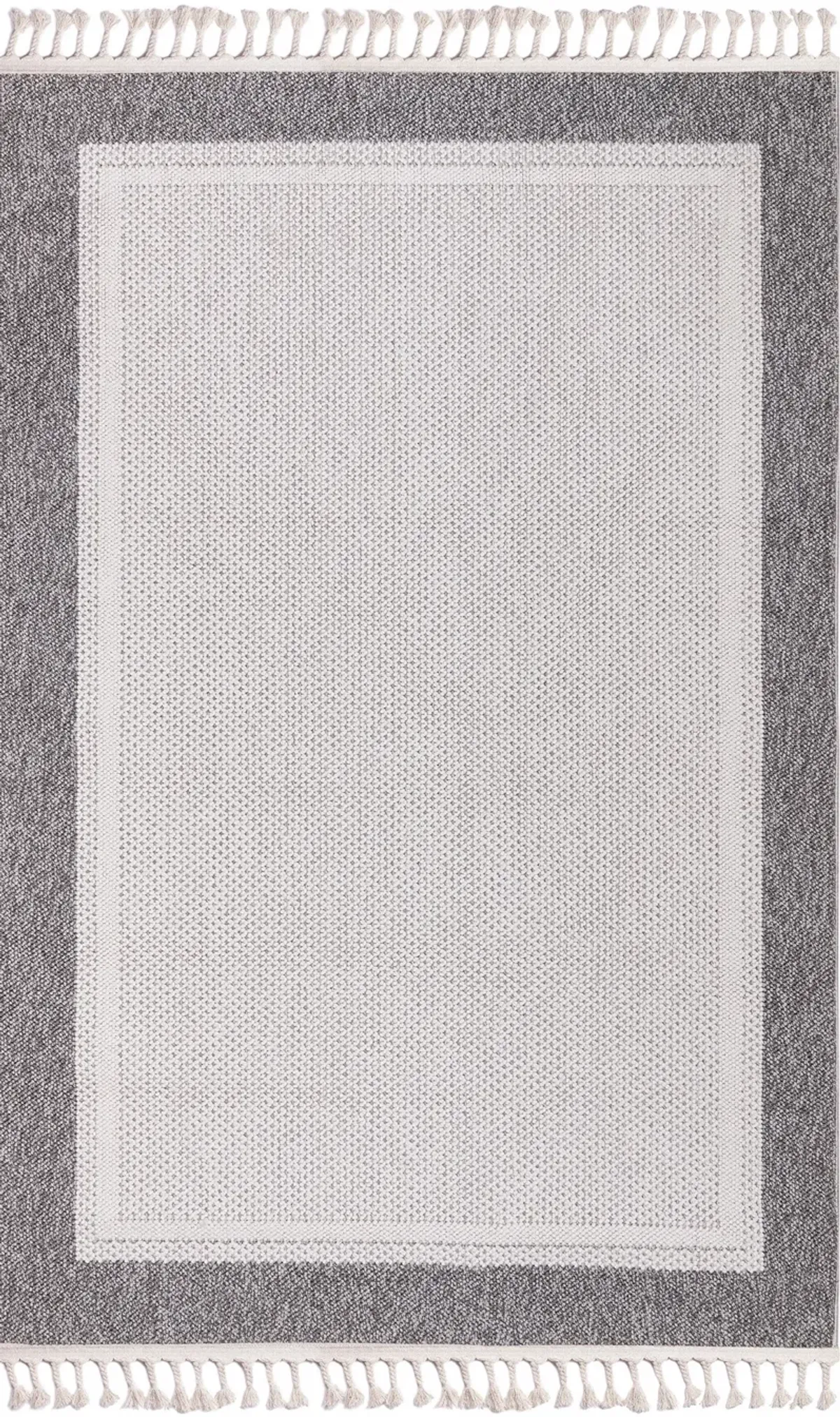 Linden 5' x 8' Area Rug - Gray/Beige