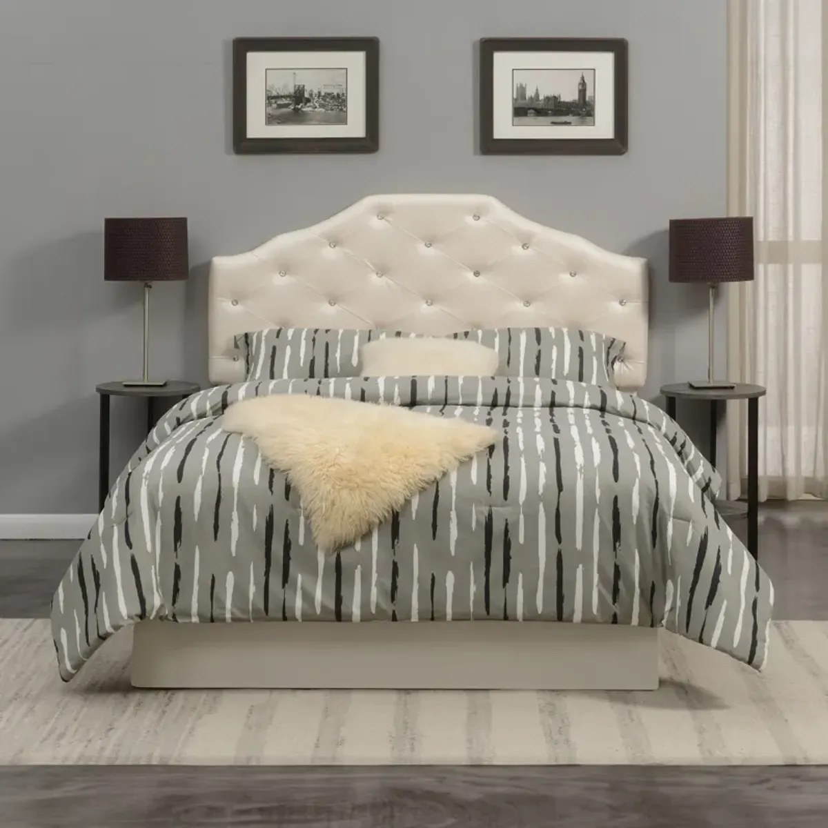 Vivienne Full/Queen Upholstered Headboard