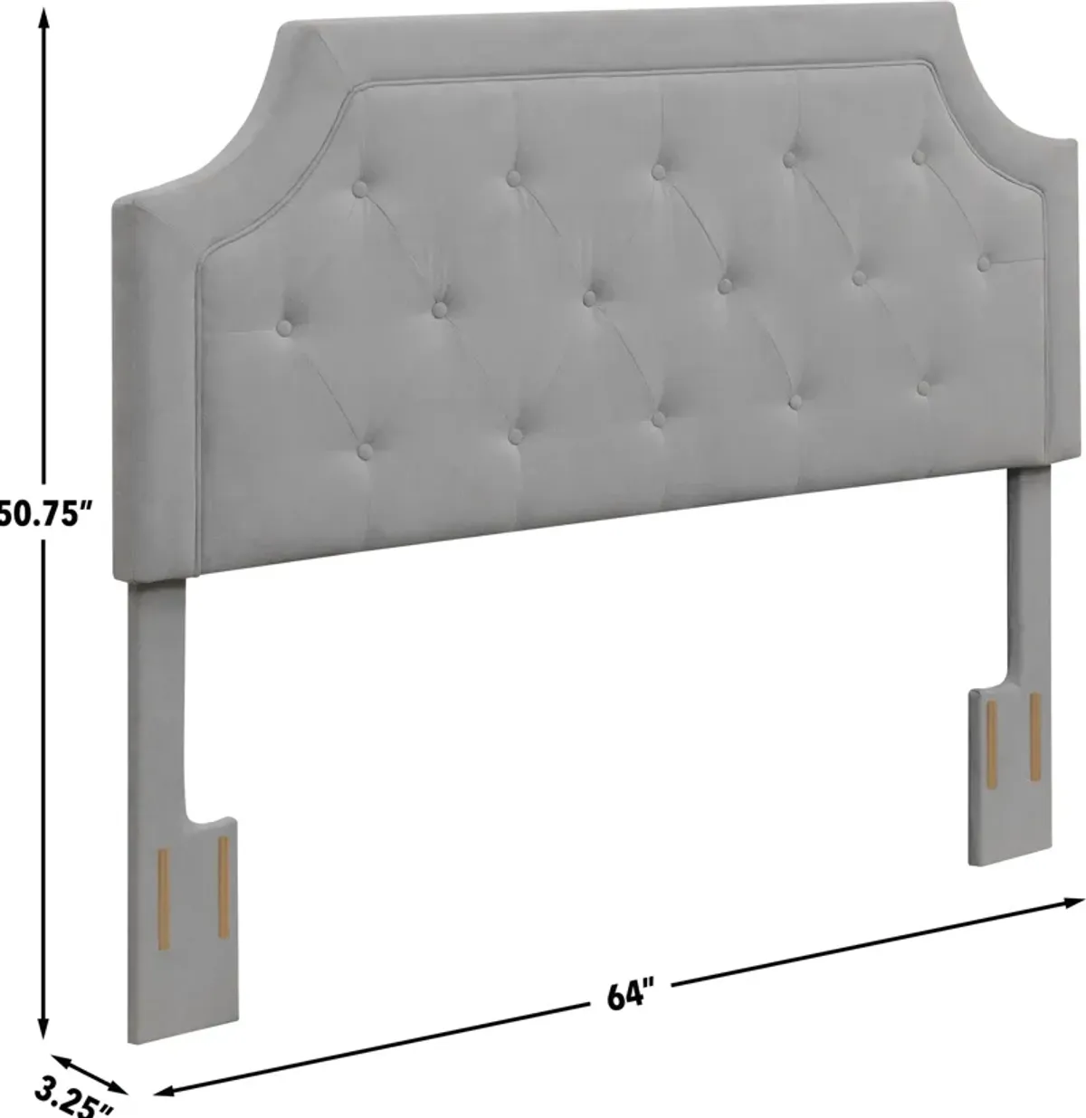 Zaria Full/Queen Upholstered Headboard