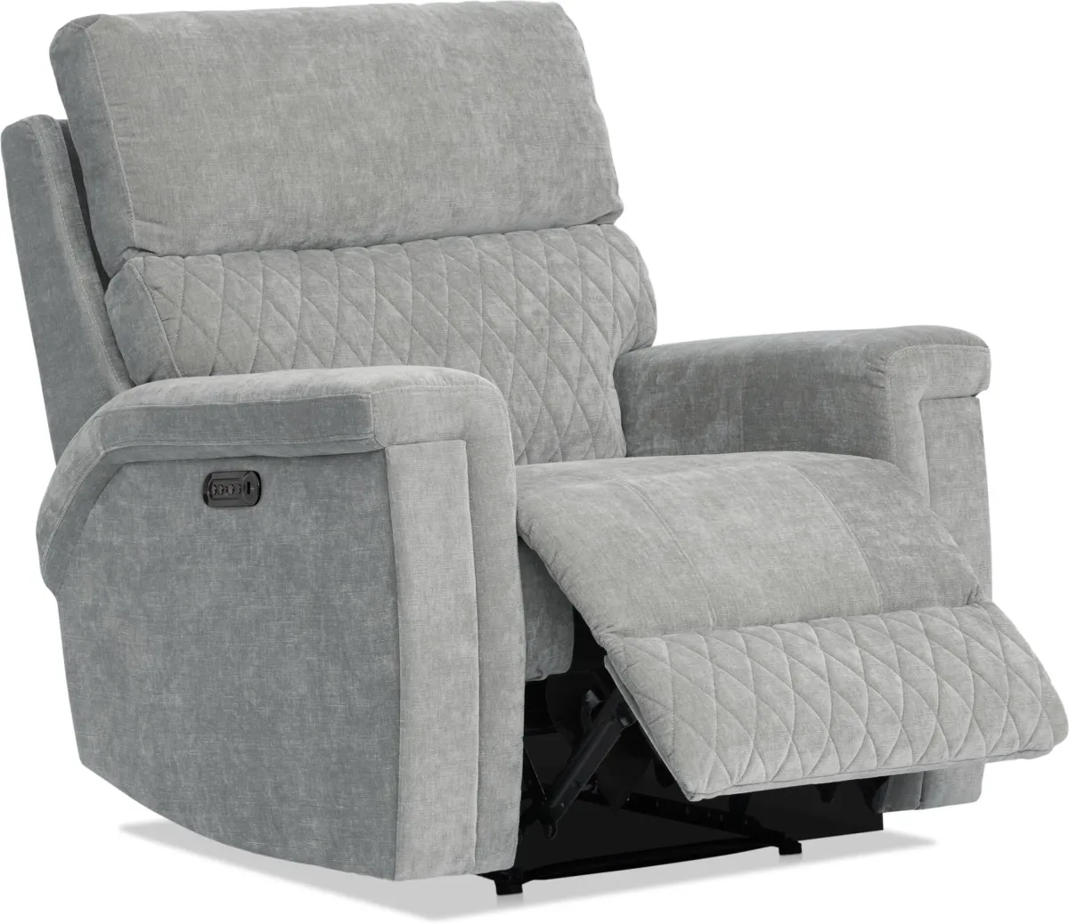 Maxie Dual-Power Recliner - Dove