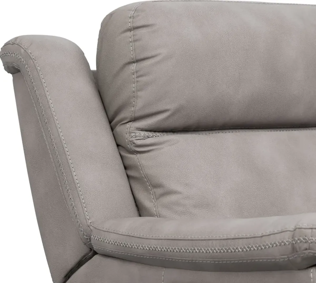 Legacy Dual-Power Recliner - Gray