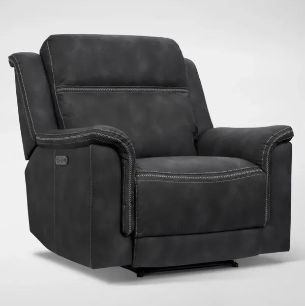 Legacy Dual-Power Recliner - Black