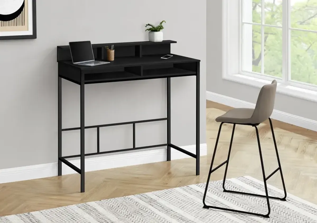 Julia Standing Desk - Black