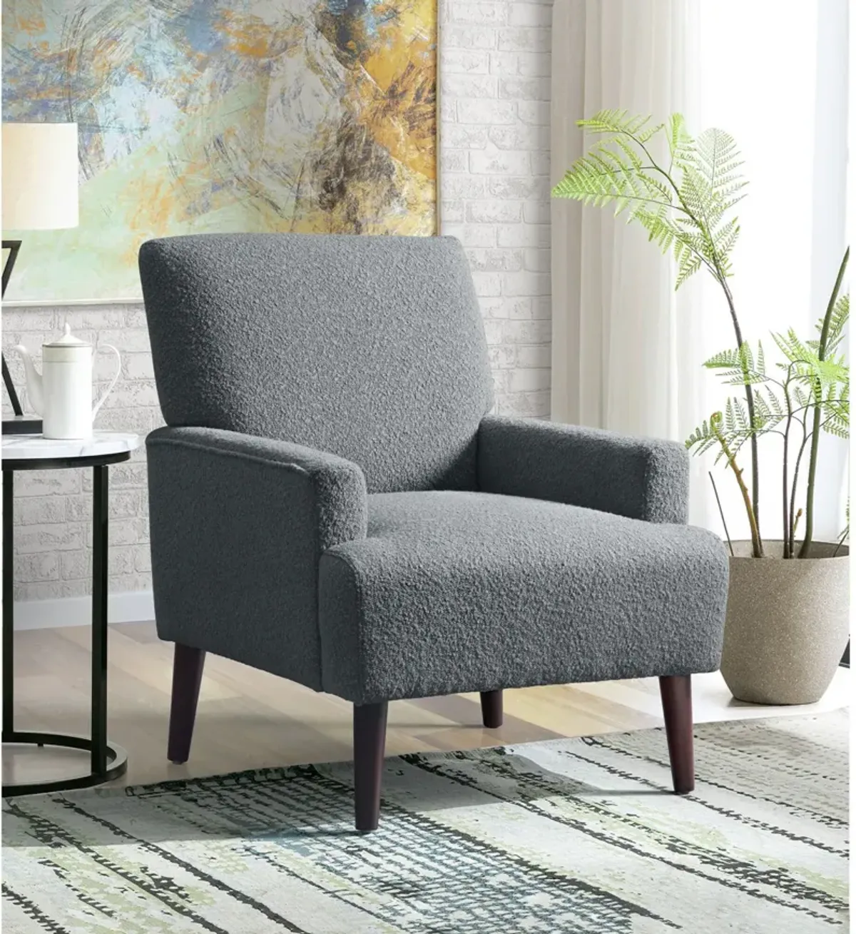 Arla Accent Chair - Gray