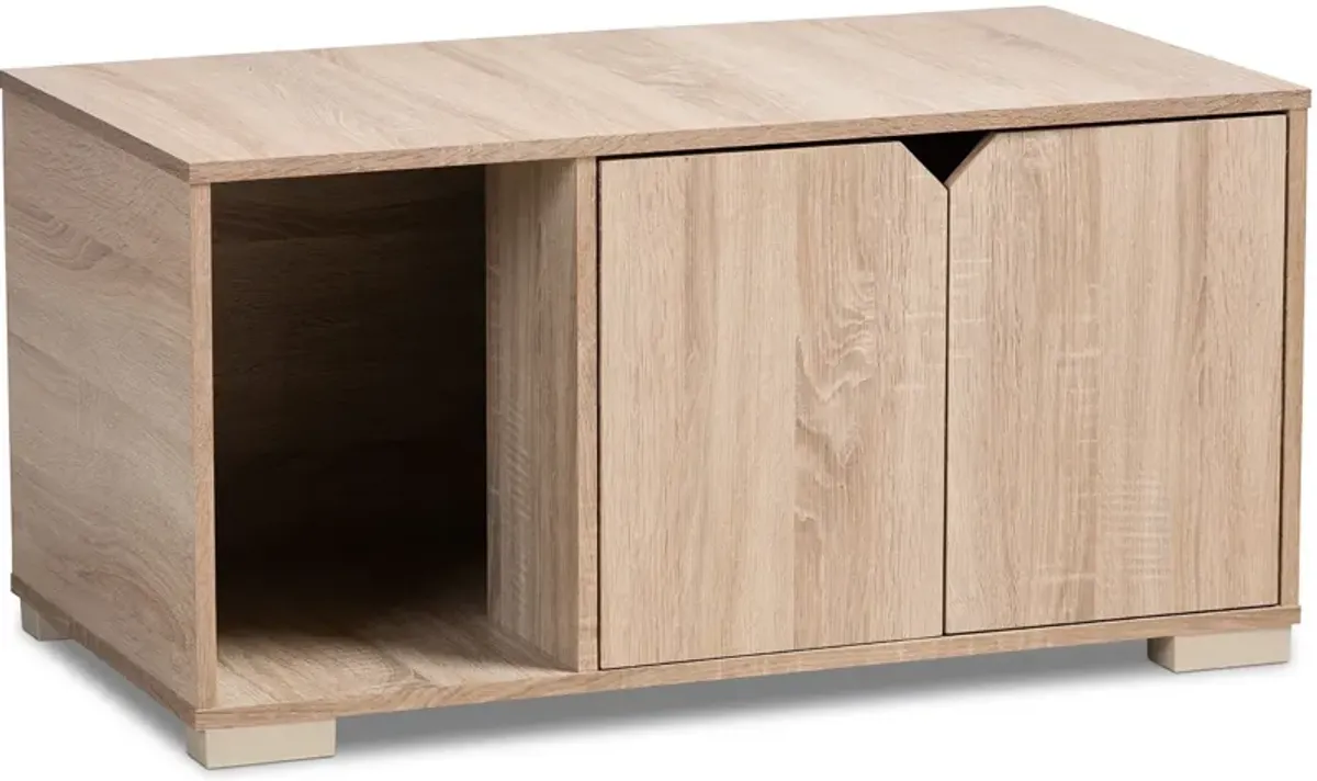 Binx Litter Box Enclosure - Oak