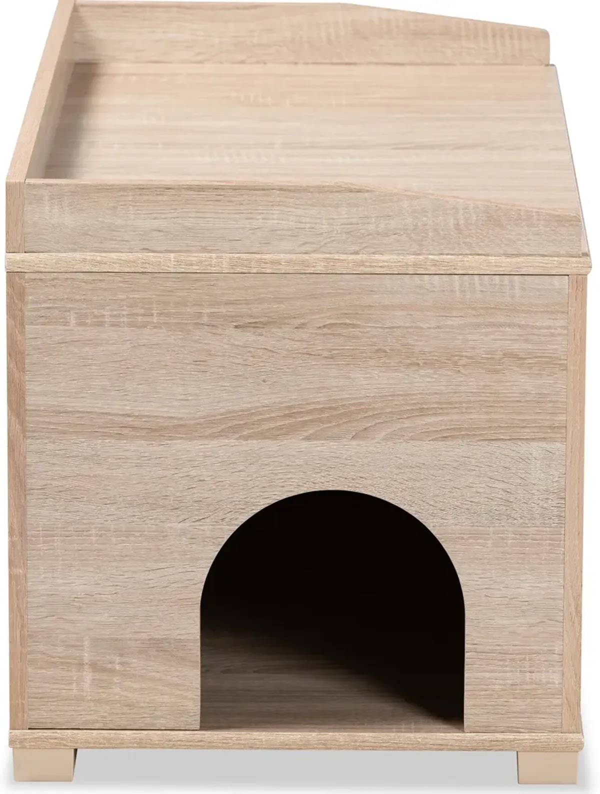 Ziggy Litter Box Enclosure - Oak