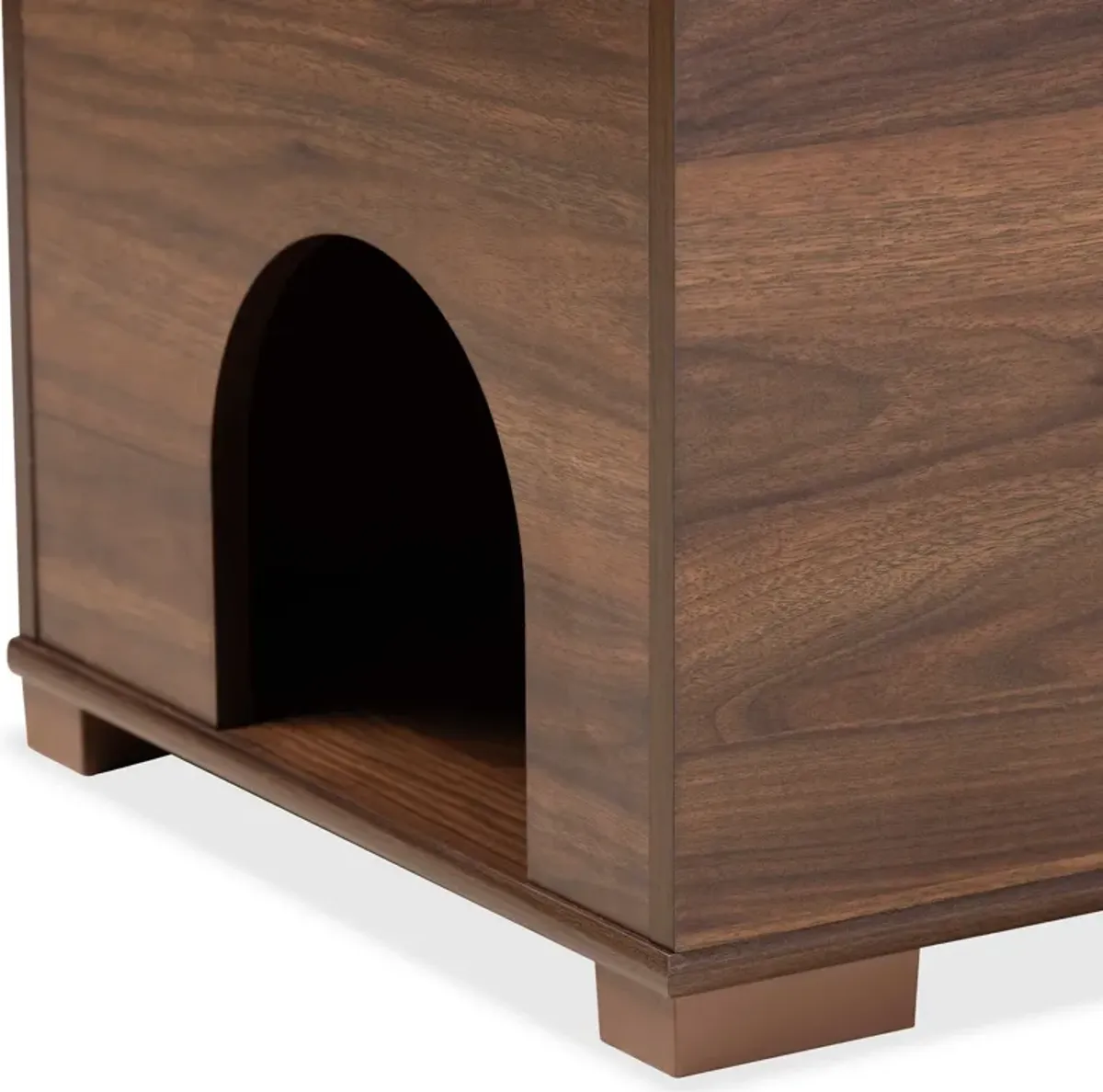 Ziggy Litter Box Enclosure - Walnut