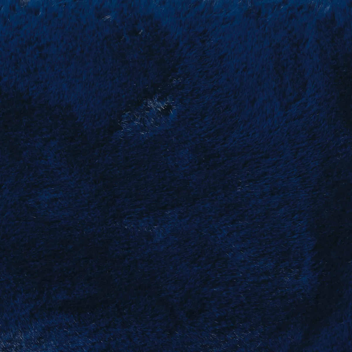 59" x 79" Luxe Faux Throw - Big Bear Blue