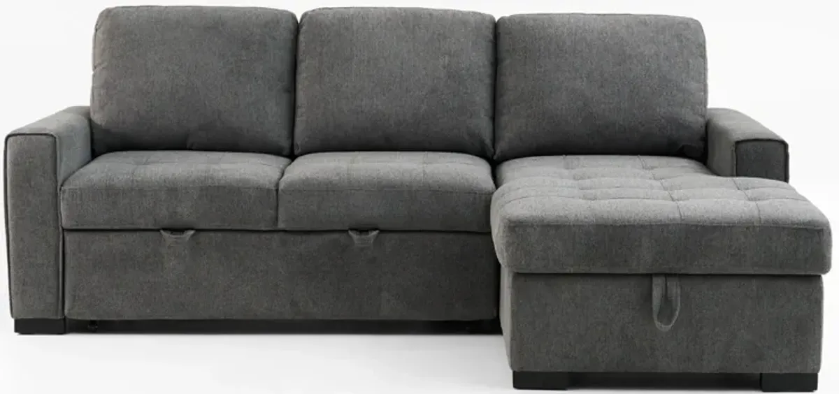 Bali Media Sleeper Sectional with Storage Chaise