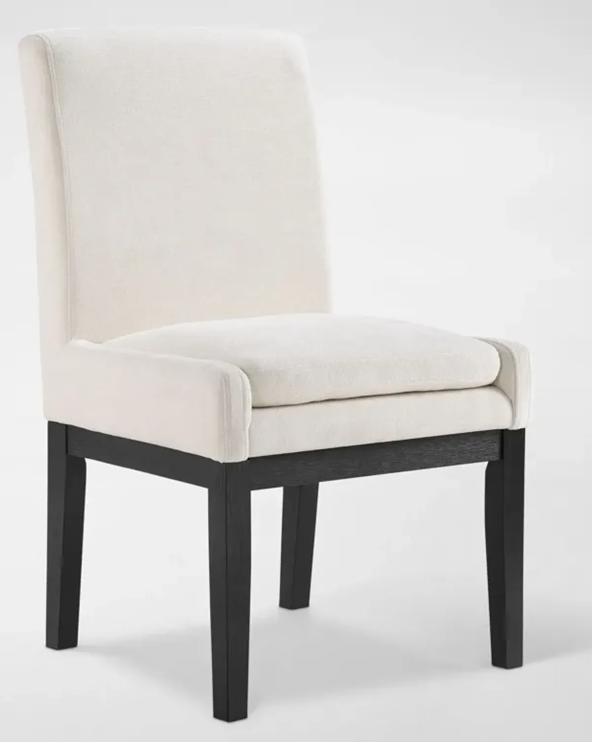 Auburn Host Chair - White/Black Legs