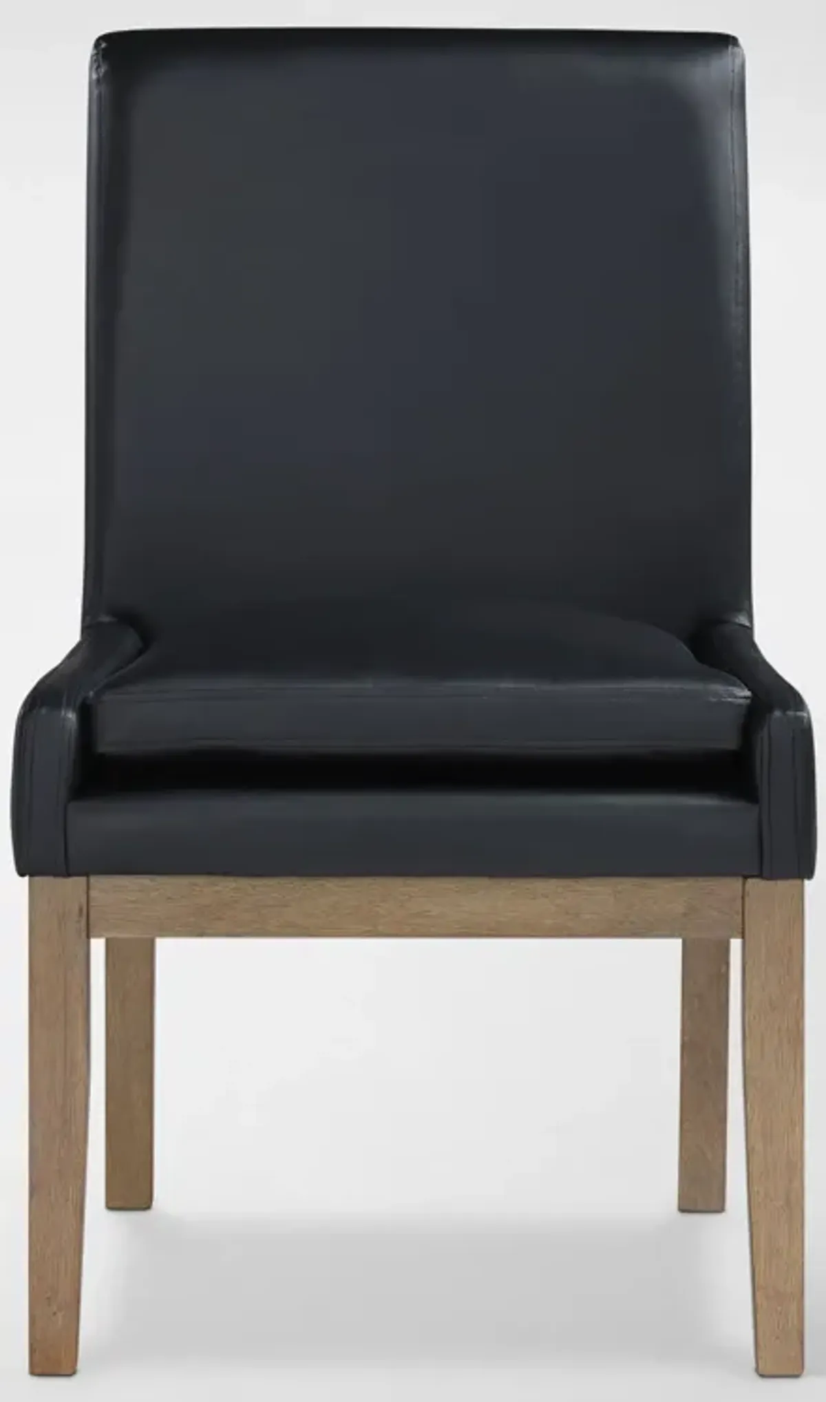 Auburn Dining Table and 4 Host Chairs - Black/Natural Legs