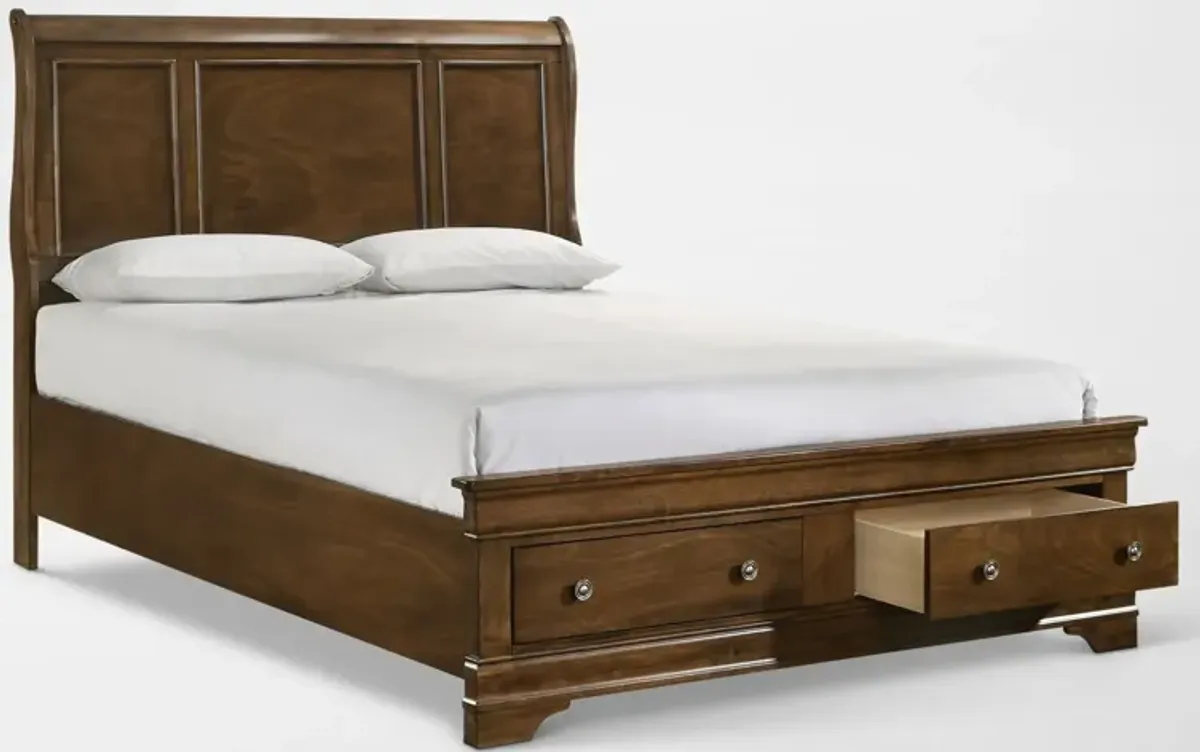 Louis Storage Bed - King