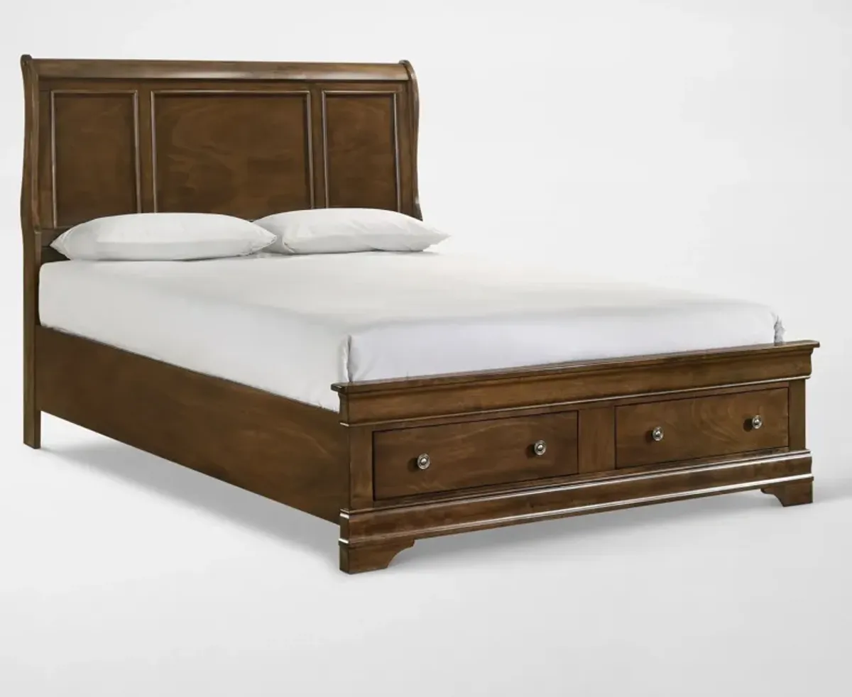 Louis Storage Bed - King