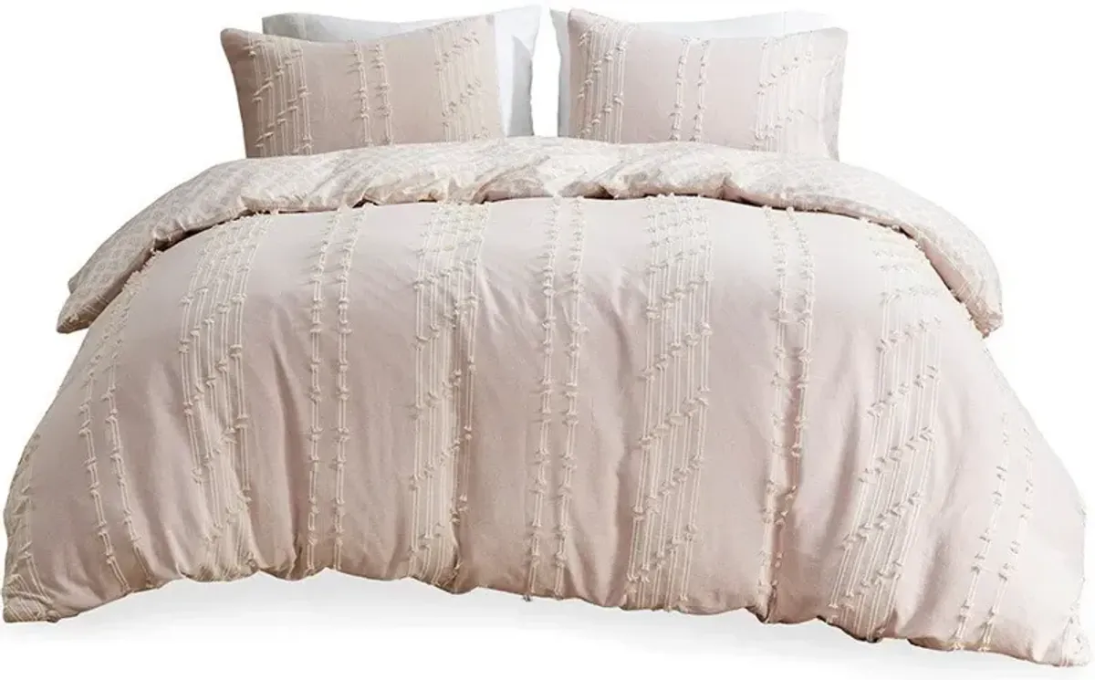 Kensley Full/Queen Comforter Set - Blush