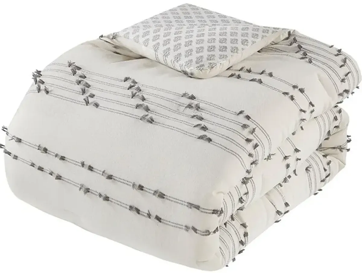 Kensley King/California King Comforter Set - Ivory