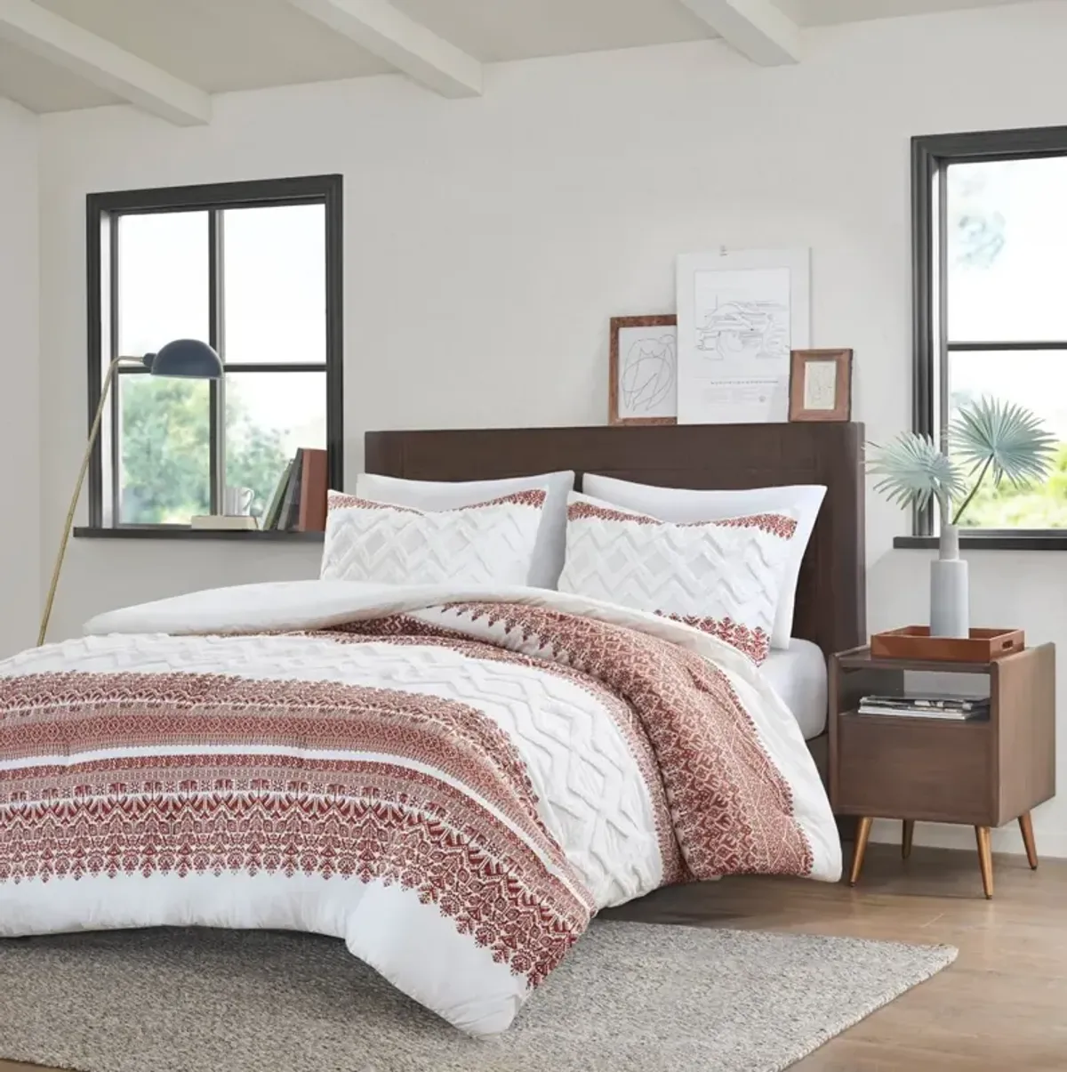 Rosalee Full/Queen Comforter Set - Auburn