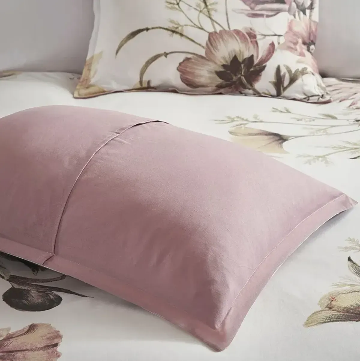 Davina Full/Queen Duvet Cover Set - Blush