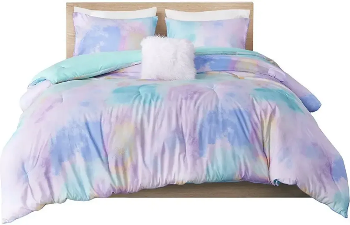 Emberly Twin/Twin XL Comforter Set - Aqua