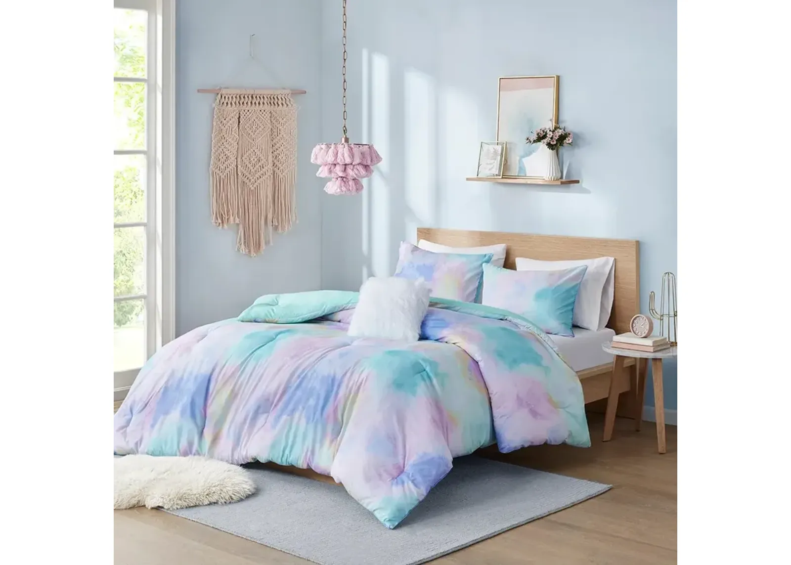 Emberly Twin/Twin XL Comforter Set - Aqua