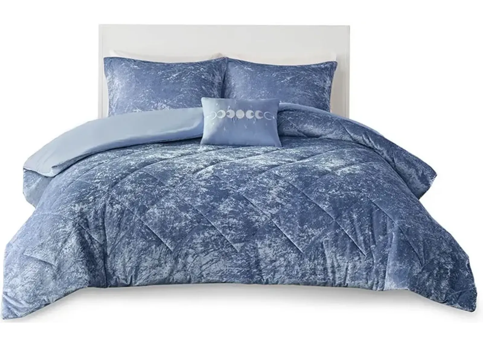 Briella Twin/Twin XL Duvet Cover Set - Blue