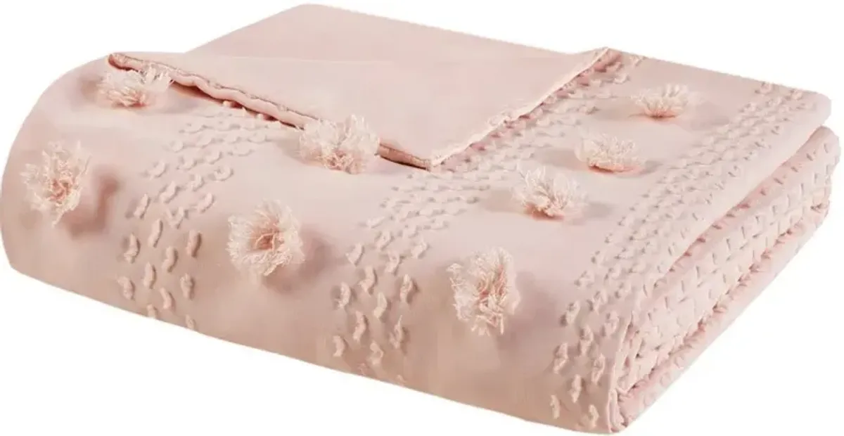 Kamila Twin/Twin XL Duvet Cover Set - Pink