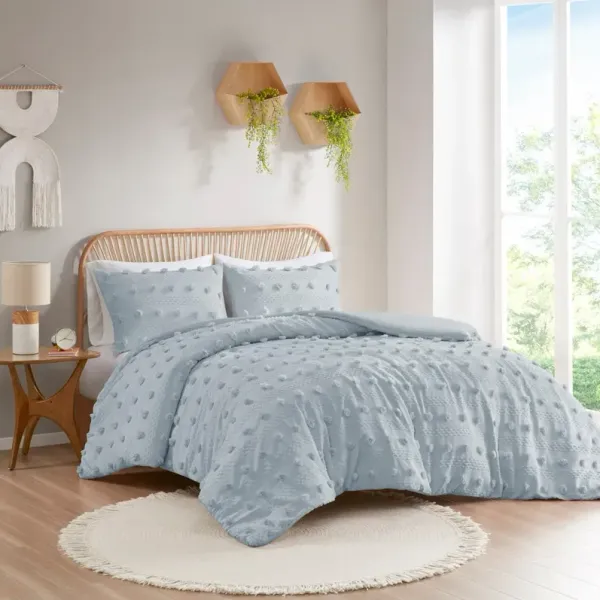 Kamila Twin/Twin XL Duvet Cover Set - Blue