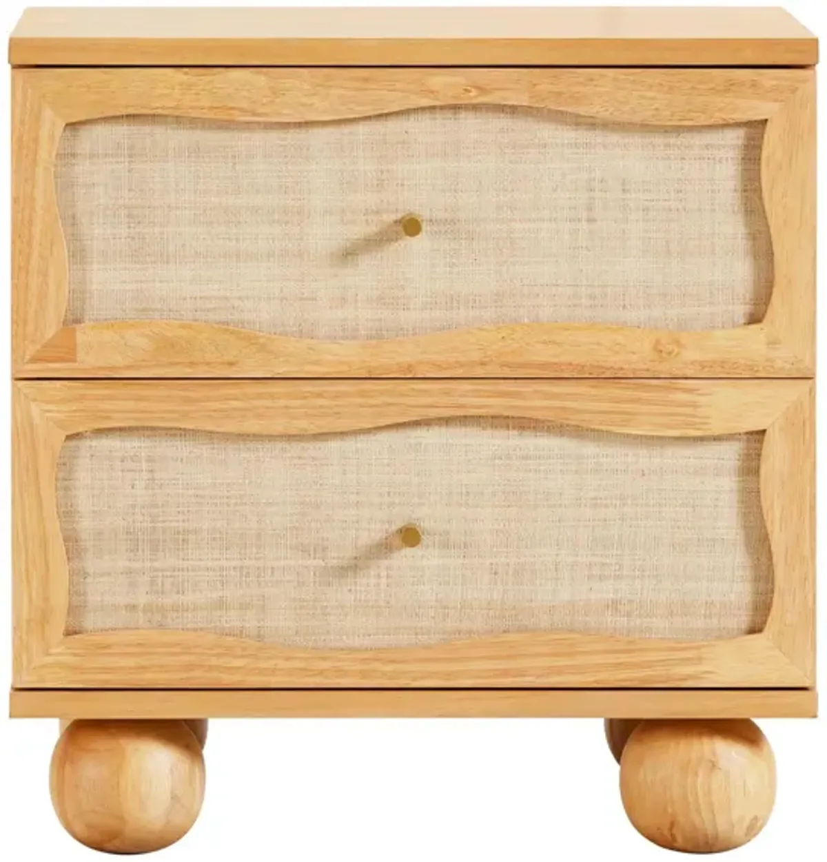 Malta 2-Drawer Nightstand