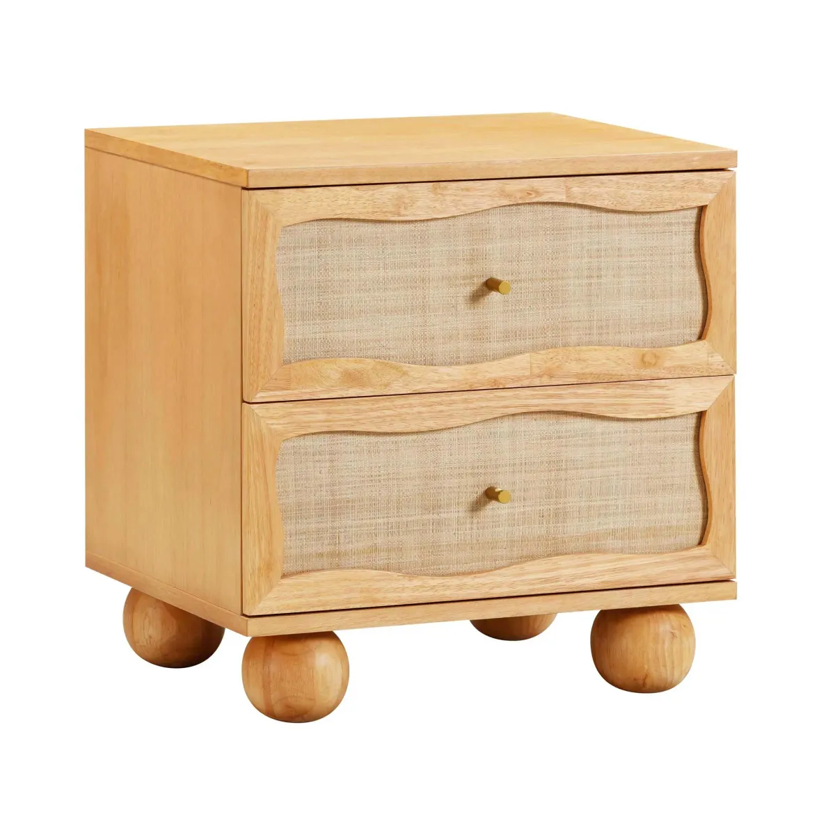 Malta 2-Drawer Nightstand