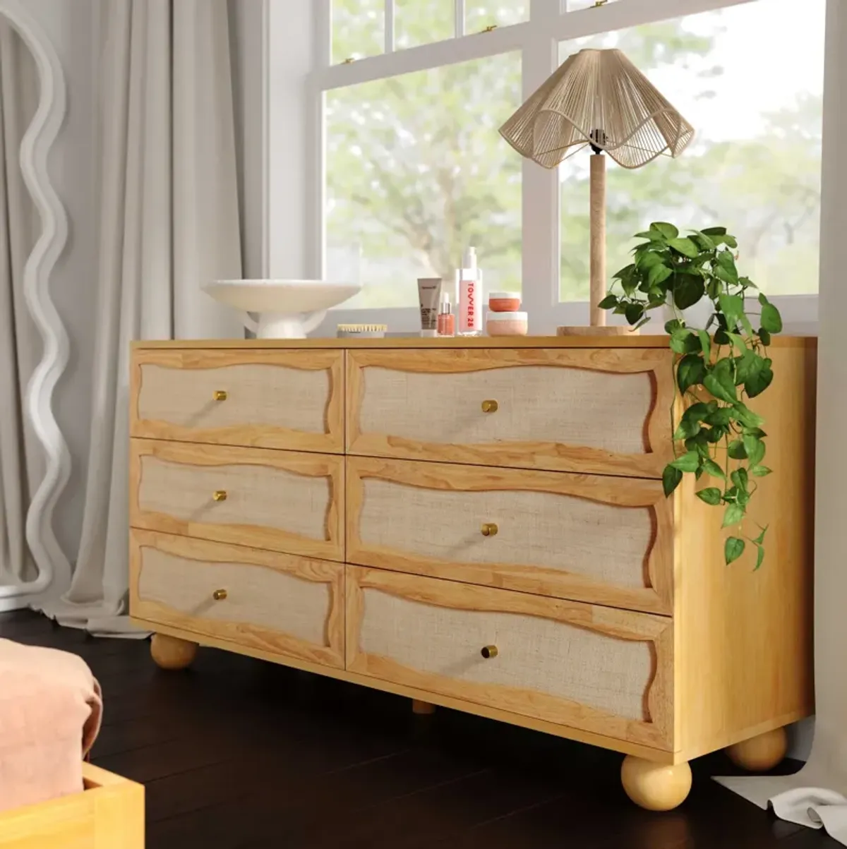 Malta 6-Drawer Dresser