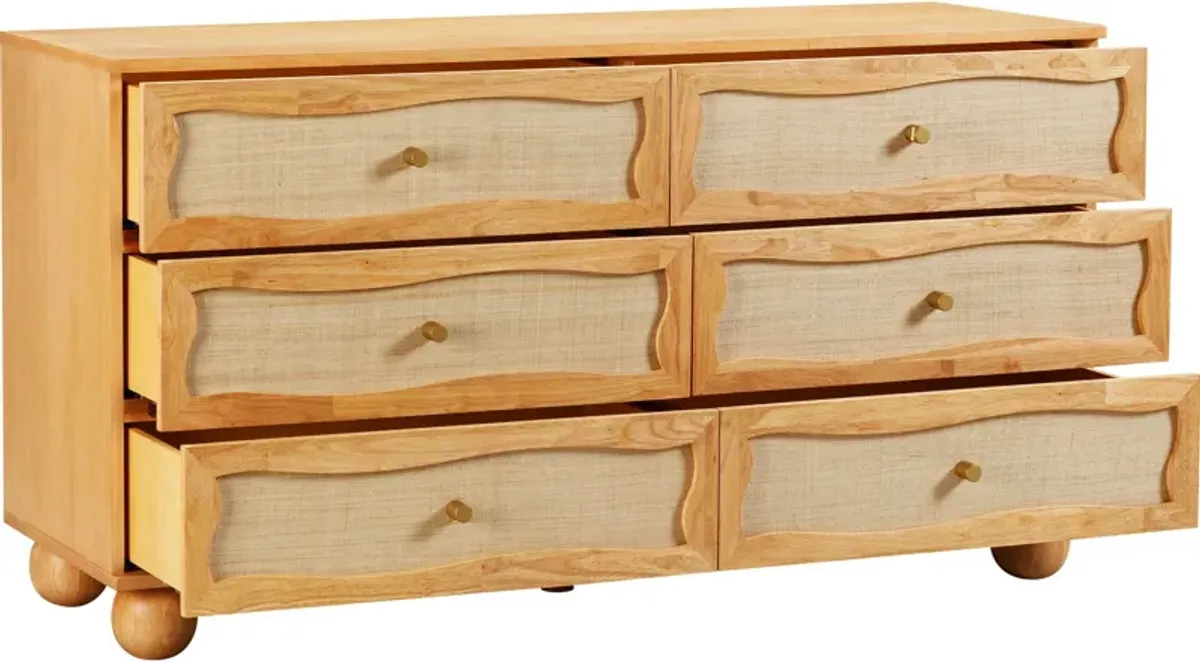 Malta 6-Drawer Dresser