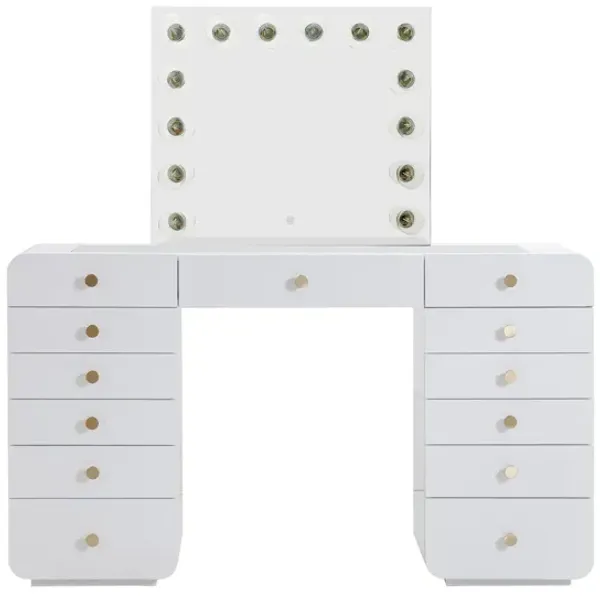 Agatha Vanity Desk with Mirror