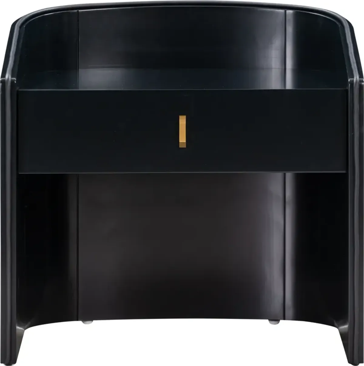 Terran 1-Drawer Nightstand - Black