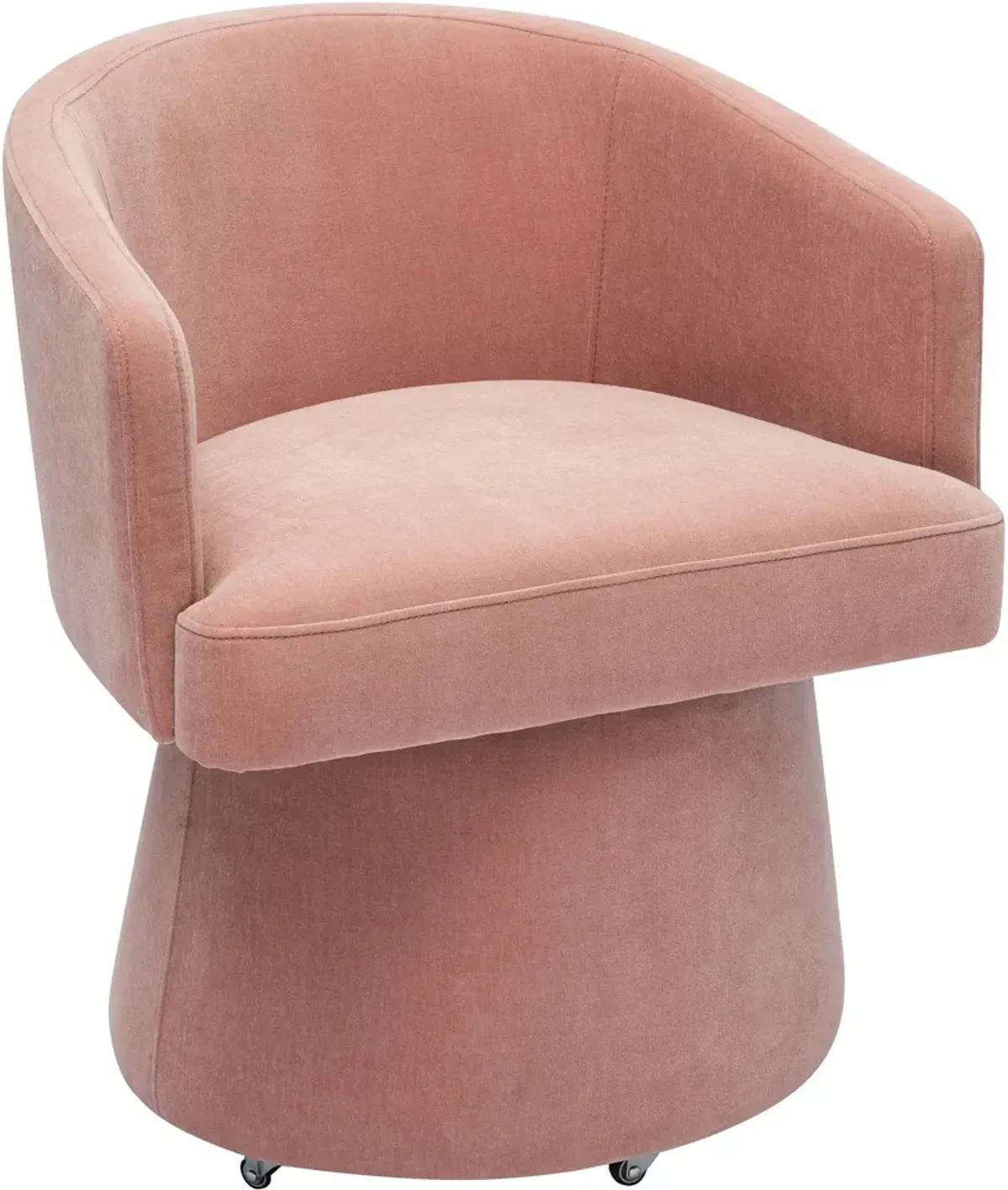 Mobley Upholstered Desk Chair - Pink