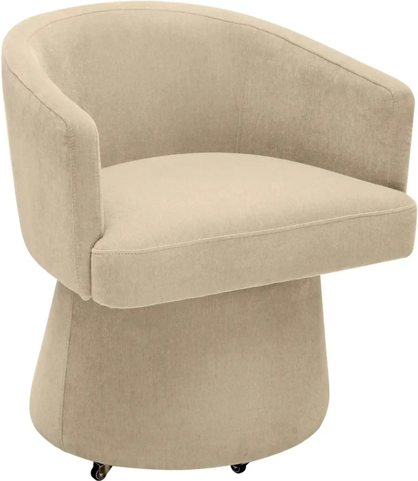 Mobley Upholstered Desk Chair - Taupe