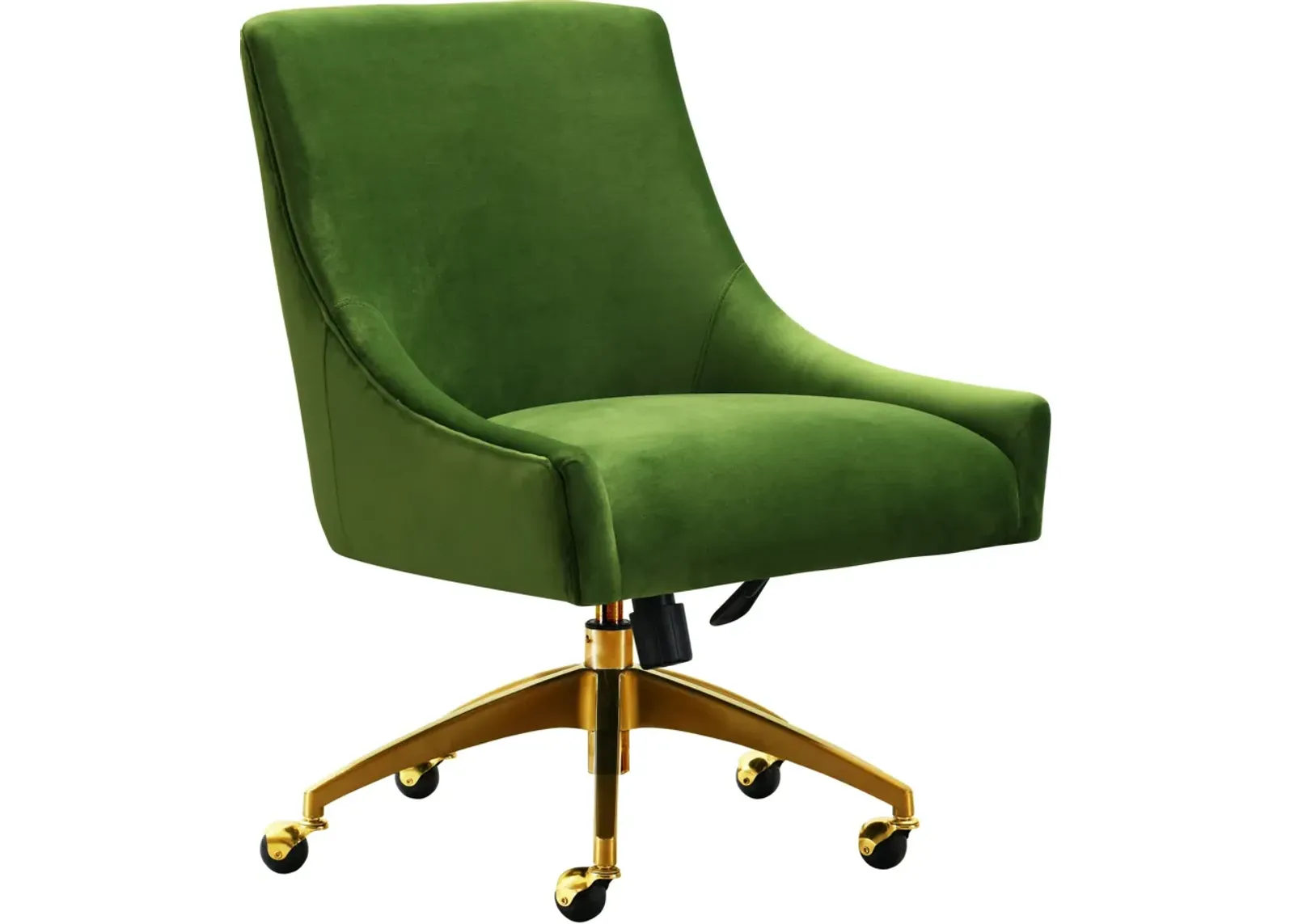 Maddie Upholstered Desk Chair - Green