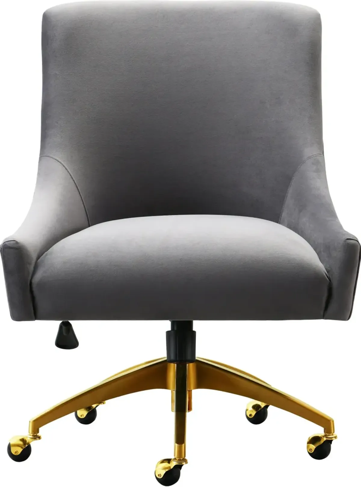 Maddie Upholstered Desk Chair - Gray