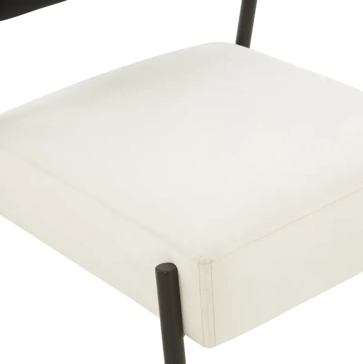 Manolo Accent Chair - Black/Cream