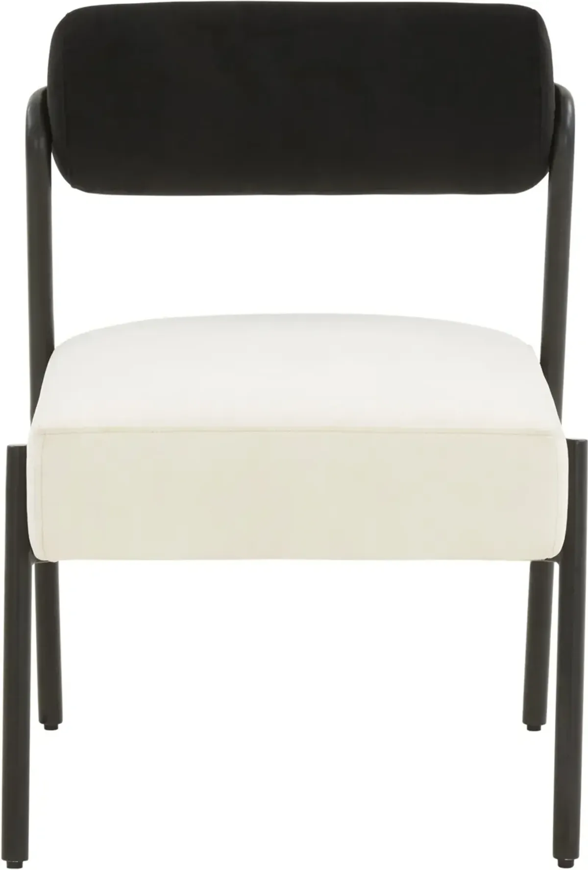 Manolo Accent Chair - Black/Cream